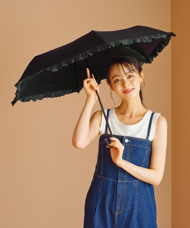 Wpc. UV Cut Sun & Rain Classic Frill Mini Parasol | Curated Japanese Import