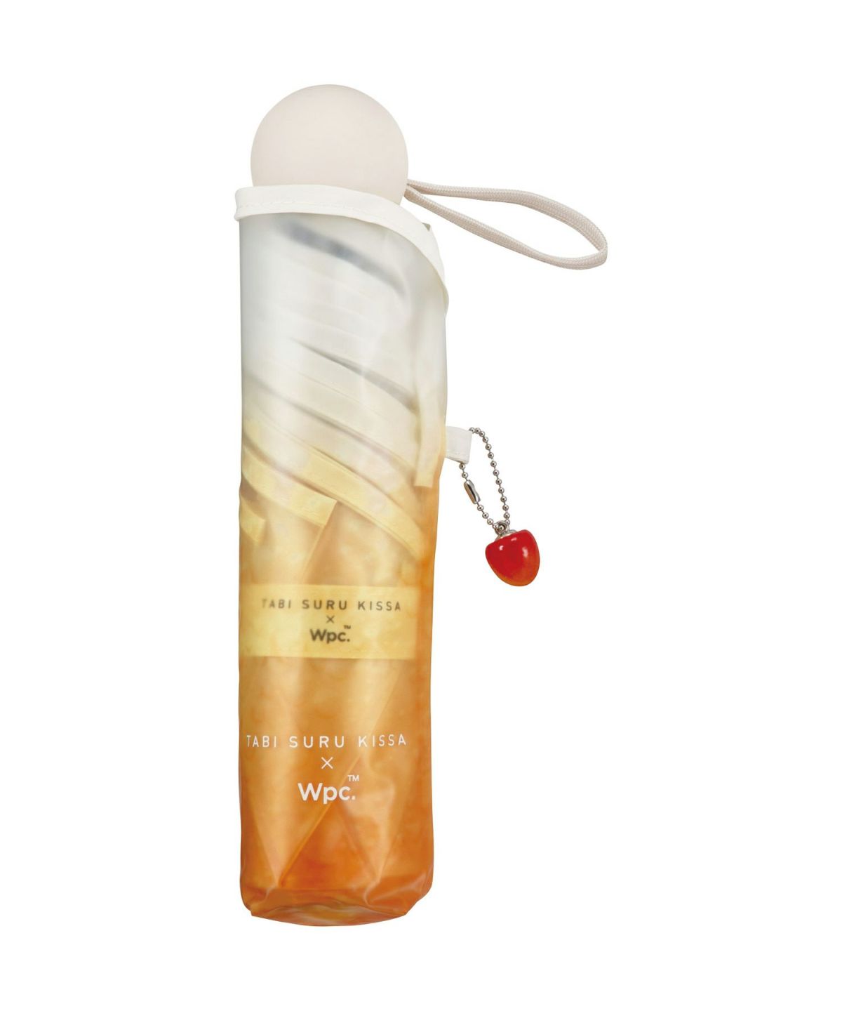 Wpc. x Traveling Cafe: Cream Soda Folding Umbrella | Curated Japanese Import