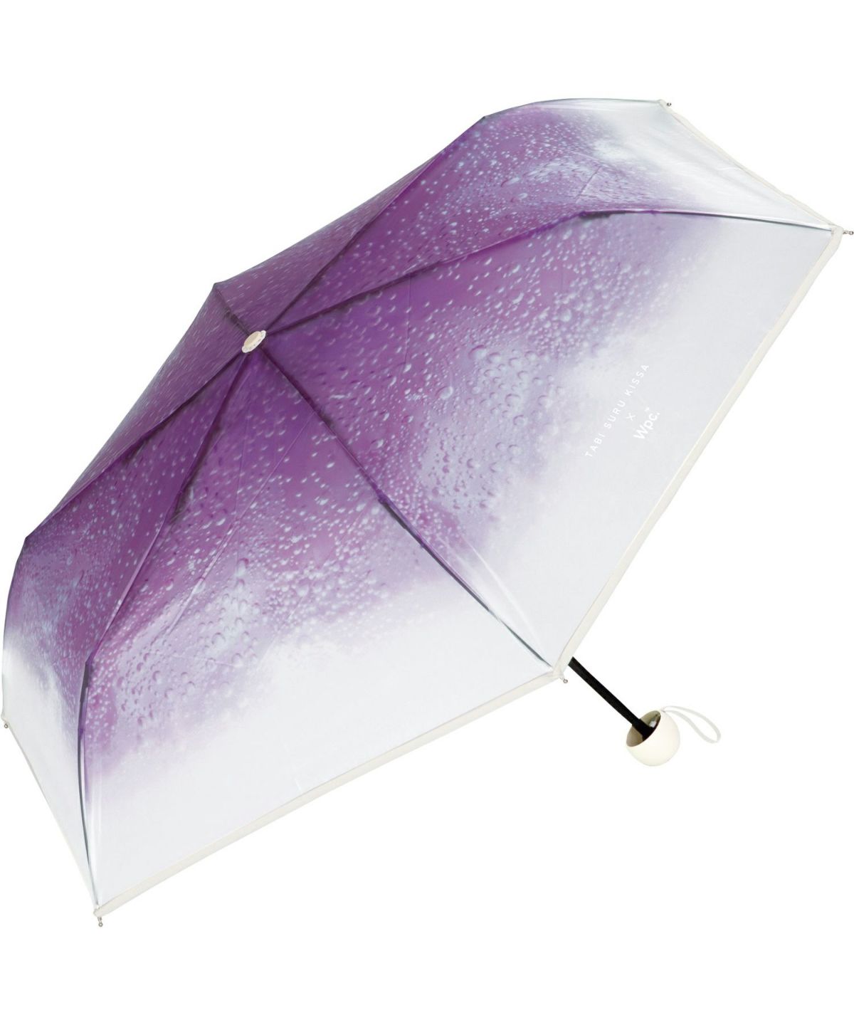 Wpc. x Traveling Cafe: Cream Soda Folding Umbrella | Curated Japanese Import