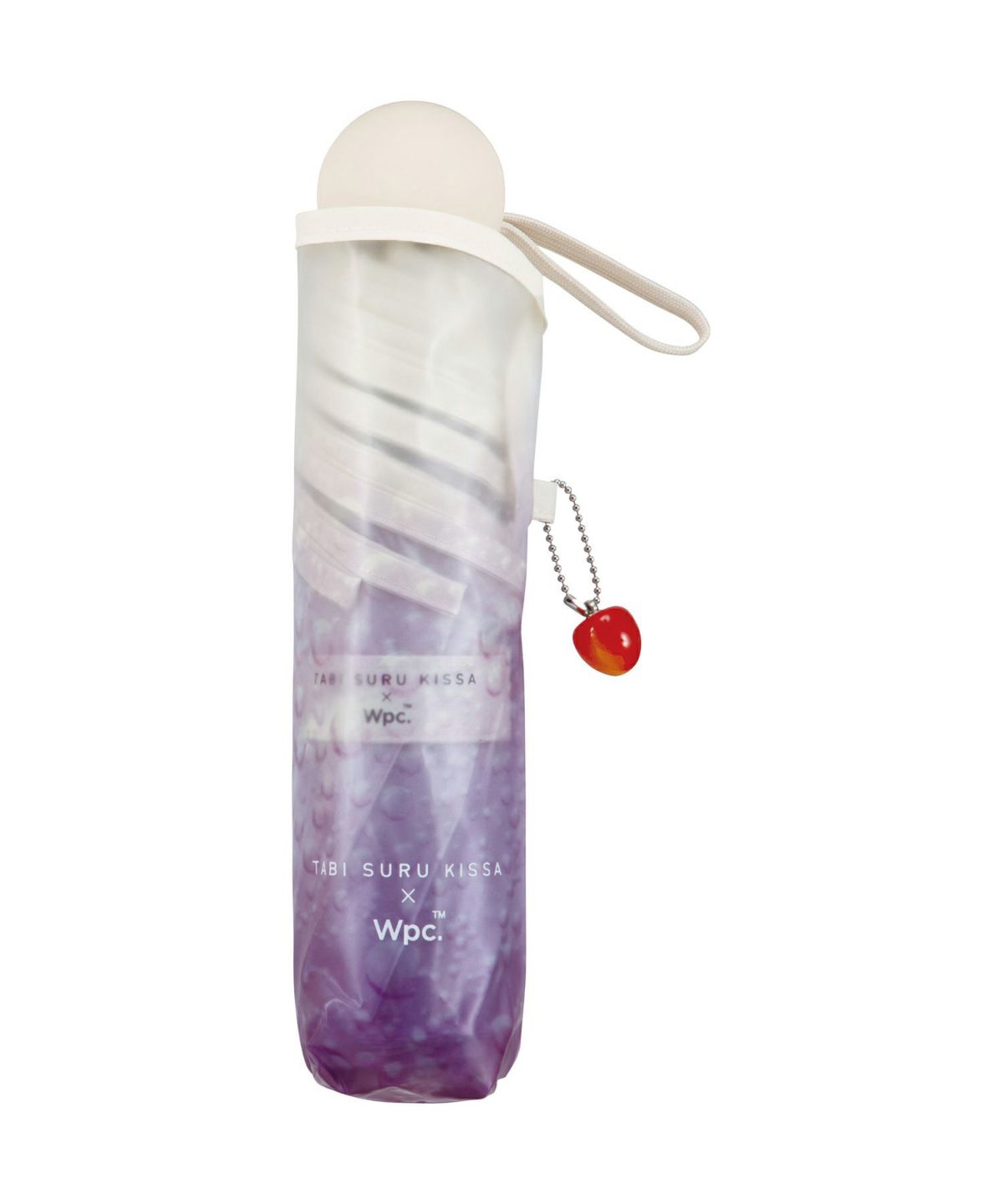Wpc. x Traveling Cafe: Cream Soda Folding Umbrella | Curated Japanese Import
