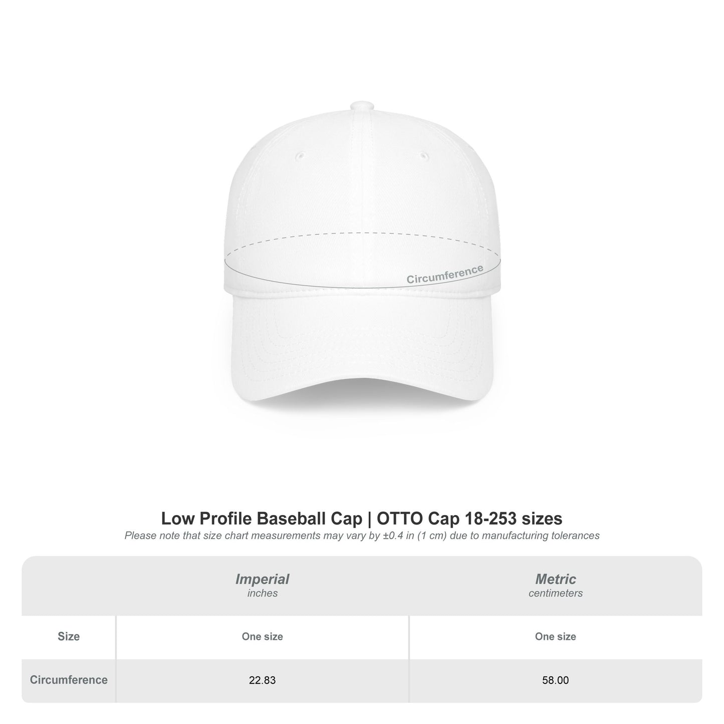 Rintod Cozy Bear Printed Cotton Cap — Low Profile Hat