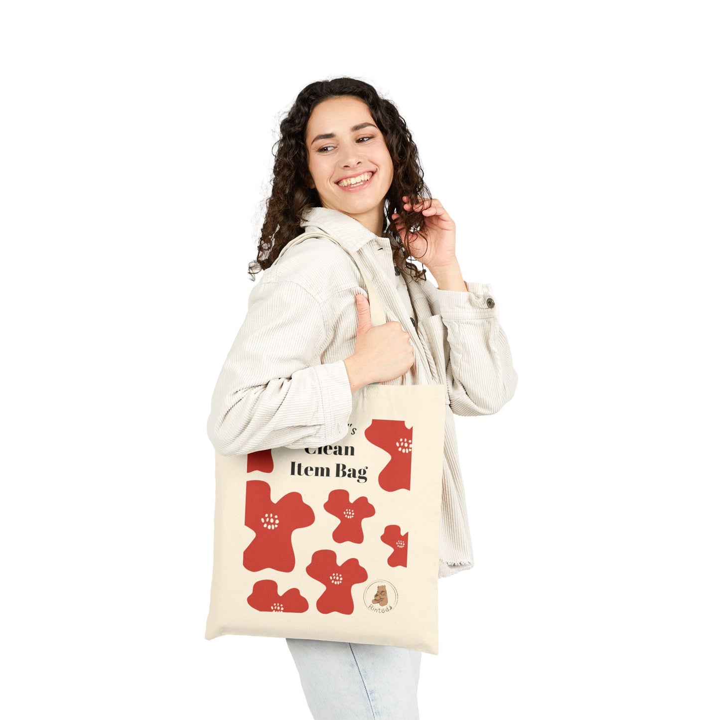 Personalised Tote Bag for Daycare - School Clean Item Bag