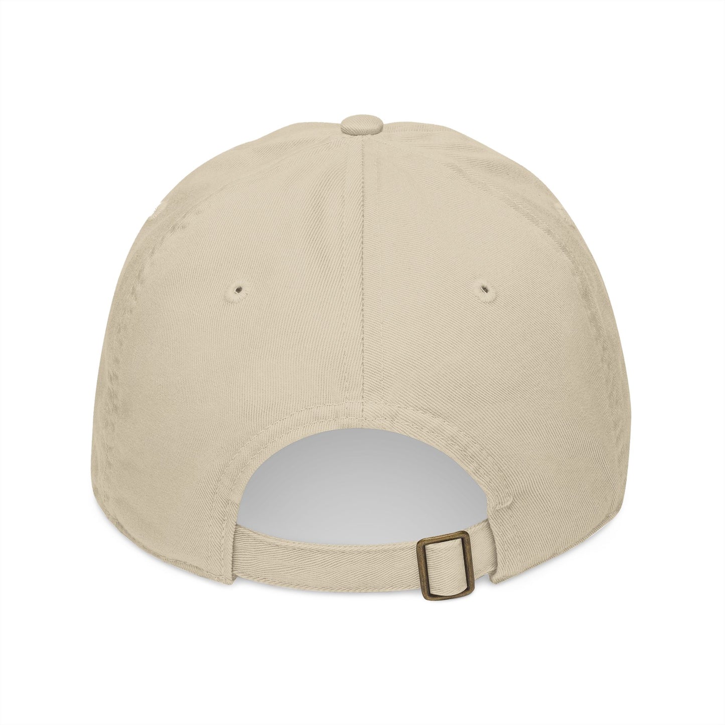 Rintod Embroidered Minimalist Organic Cotton Cap