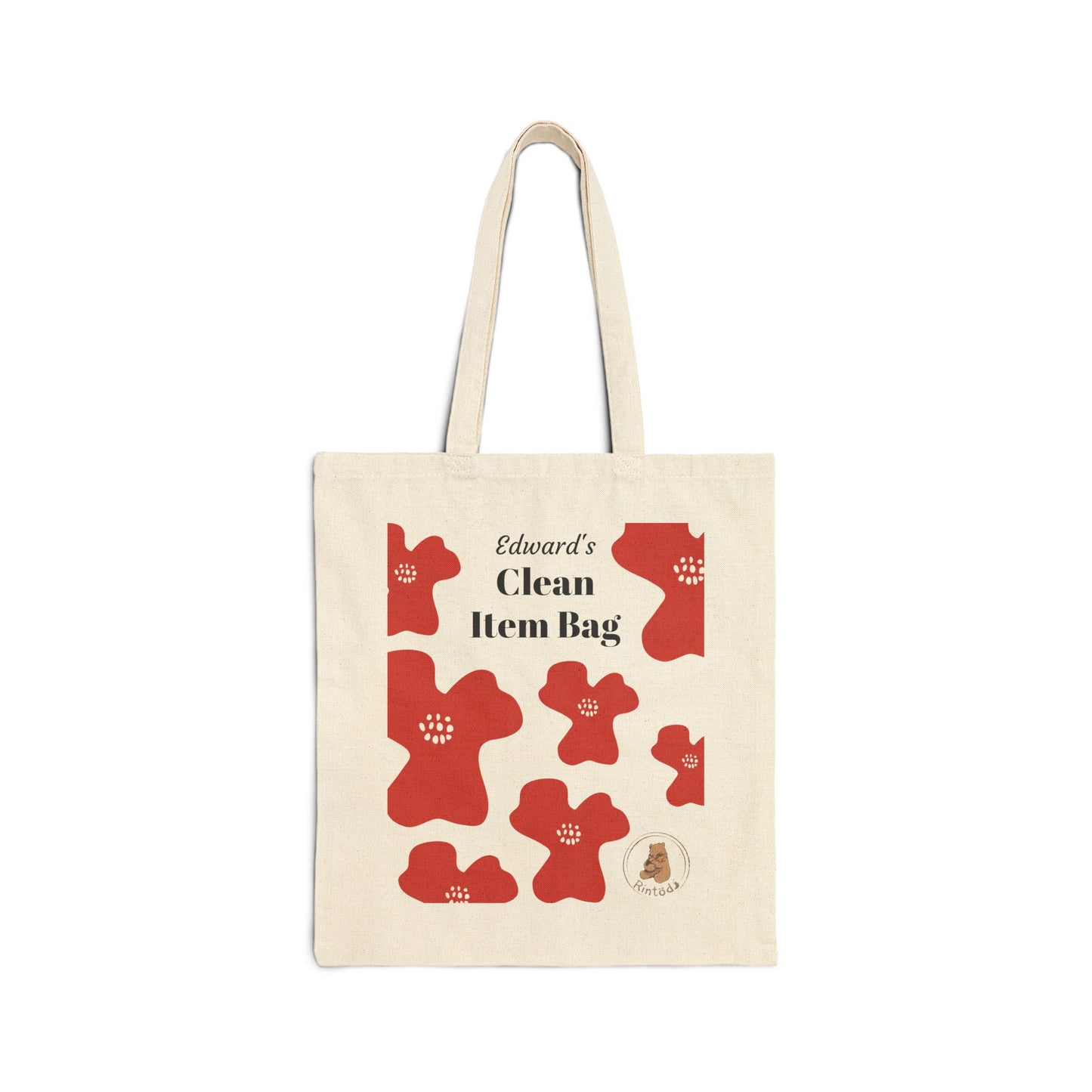 Personalised Tote Bag for Daycare - School Clean Item Bag