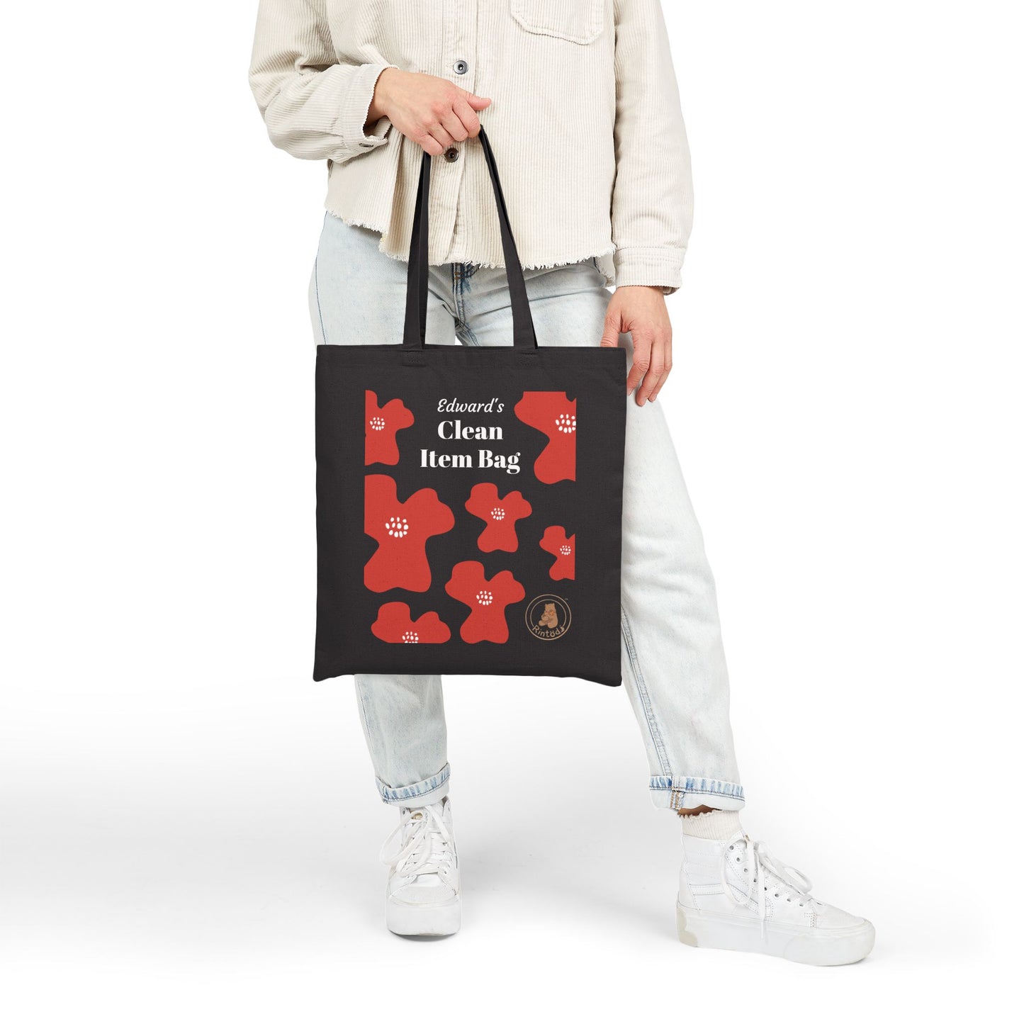 Personalised Tote Bag for Daycare - School Clean Item Bag