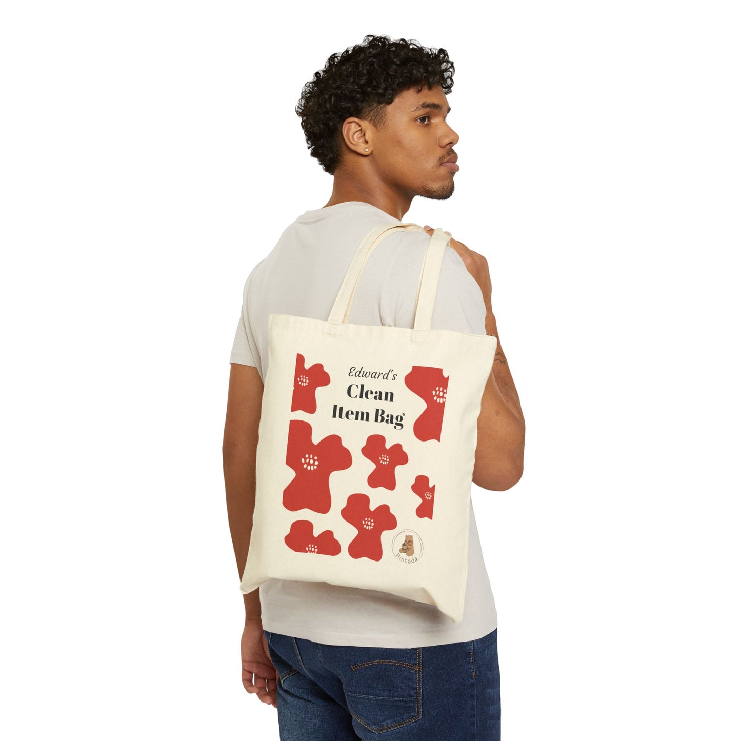 Personalised Tote Bag for Daycare - School Clean Item Bag