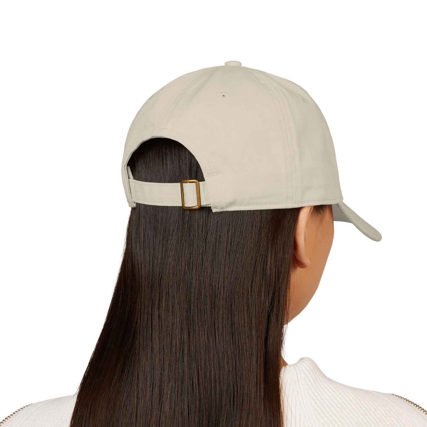 Rintod Embroidered Minimalist Organic Cotton Cap